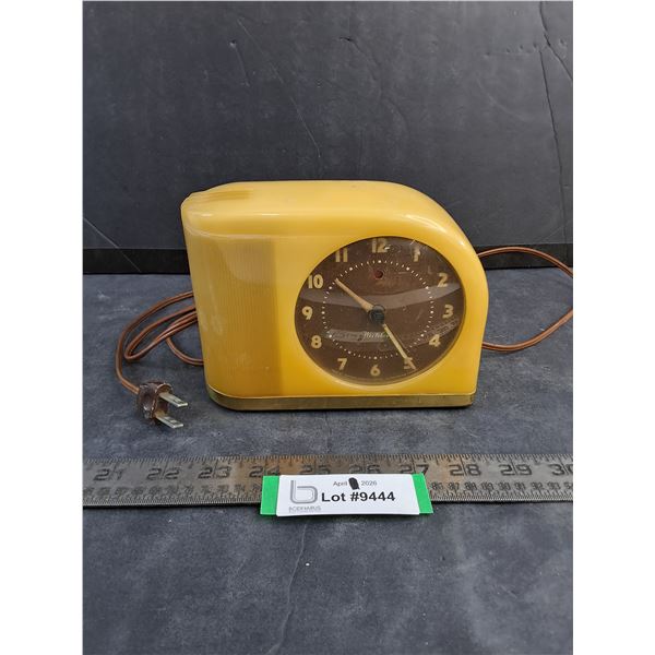 Vintage Westclox Electric Alarm Clock - Untested