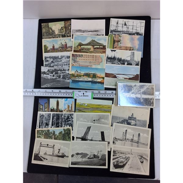 Various Vintage Scenic Postcards