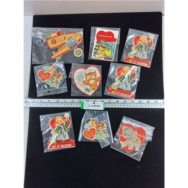 (9) Vintage Valentine's Day Cards
