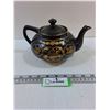 Image 3 : Black with Gold Earthenware Teapot