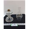 Image 1 : No 1 Finger Lamp with Chimney, missing parts - PICK UP