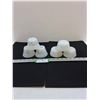 Image 4 : (6) Milk Glass Custard Cups, (3) Glasses