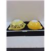 Image 2 : Pyrex 443 Yellow and 444 Gooseberry Cinderella Bowls