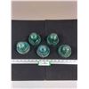 Image 2 : (5) Green Insulators