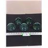 Image 3 : (5) Green Insulators