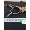 Image 2 : Stainless Steel Spurs with Leather Straps