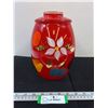 Image 1 : Red Bartlett Collins Cookie Jar 10" tall