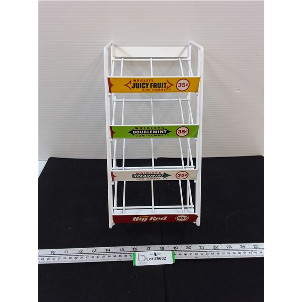 Wrigley's Gum Display Stand 7x14"