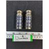 Image 1 : Elegance Colbalt Blue Silver Plated Salt & Pepper Shakers