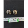 Image 2 : Elegance Colbalt Blue Silver Plated Salt & Pepper Shakers