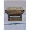 Image 4 : Wooden Milk/Step Stool 14.5x9x11.5"