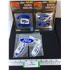 Image 1 : (2) Packages Domed Ford Emblems, (3) Ford Decals 3.5" long