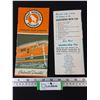 Image 2 : AAA 1954 Map of Saskatchewan, Great Northern Railway Passenger Train Schedule