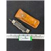 Image 1 : 5" long Multi-tool in Leather Sheath
