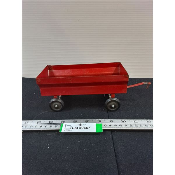 Vintage Pressed Steel Flarebox Wagon