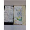 Image 3 : Shell Calgary/Edmonton Map, Mobilgas South Dakota Map