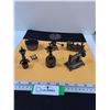 Image 1 : Die Cast Miniatures-Train, Sewing Machine, Water Pump, some have pencil sharpeners