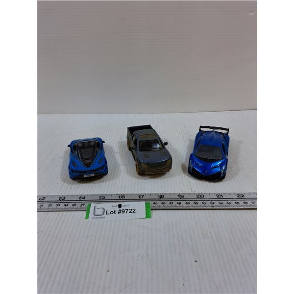 (2) Kinsmart Vehicles & Jada Vehicle