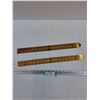 Image 3 : (2) Expandable Yard sticks-Lufkin, Rabone