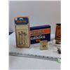 Image 2 : Wolf Bros Cigar Box, Jointite Bottle Caps in Box, Desk Clock, Misc