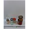 Image 3 : Oil Lamp, Mark Ten, Briar, Prince Albert  Tins, Mason Jar - PICK UP