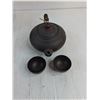 Image 3 : Ceramic Pitcher, Chinese Teapot, Vintage Glass Bottle