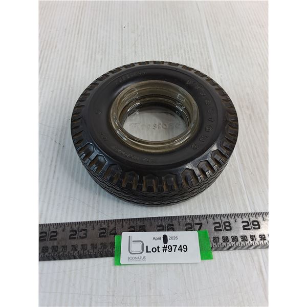 Vintage Firestone Tire Ashtray