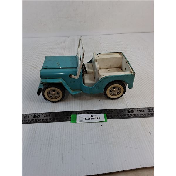 Vintage Tonka Folded Metal Toy Jeep