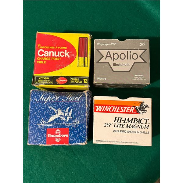 12 Ga 2 3/4" Shotshell Lot