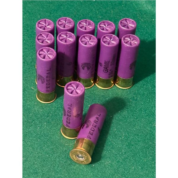 16 Ga 2-3/4" Federal Shotshells Sz 6