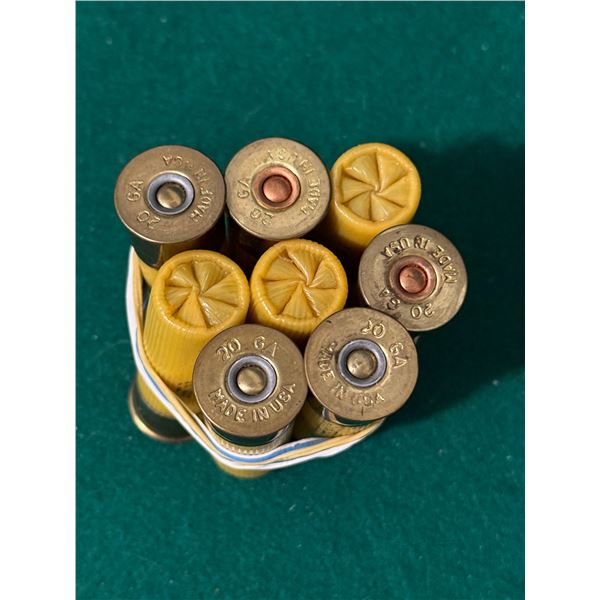 20 Ga 2-3/4" Federal Steel (Sz 4) Shot Shells