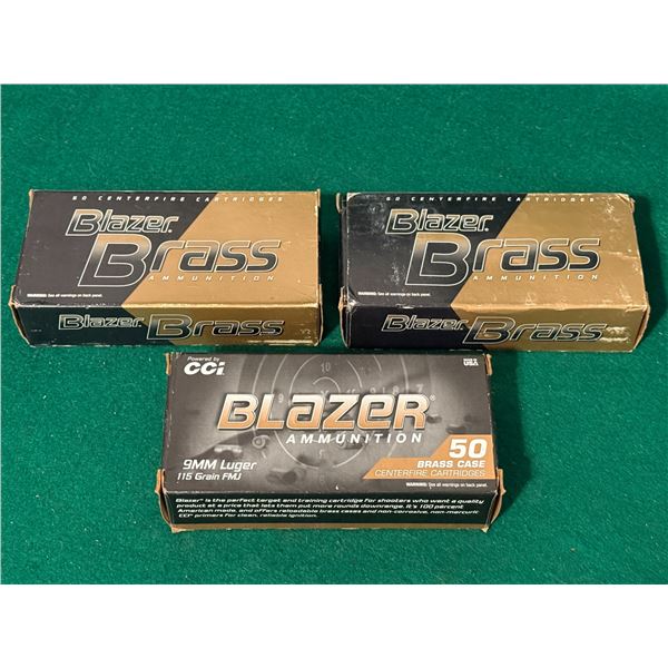 9mm Luger 115 Gr Blazer Ammunition