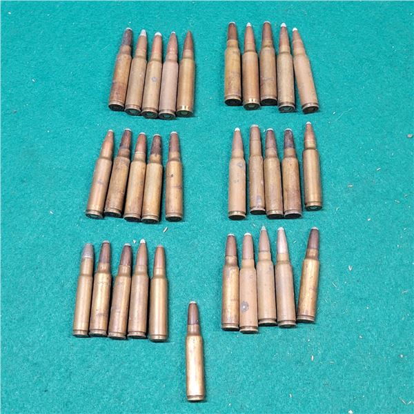300 Savage Ammo  31 Loose Rounds