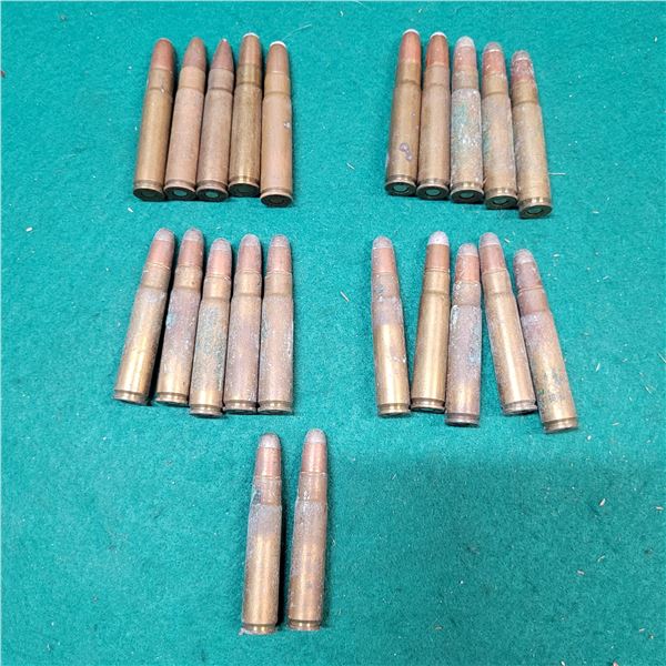 .35 Remington Ammo  22 Loose Rounds
