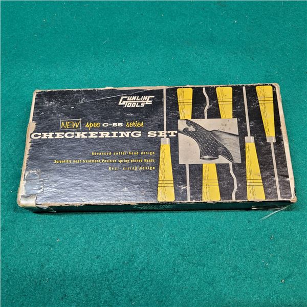 Gunline Checkering Tool Set