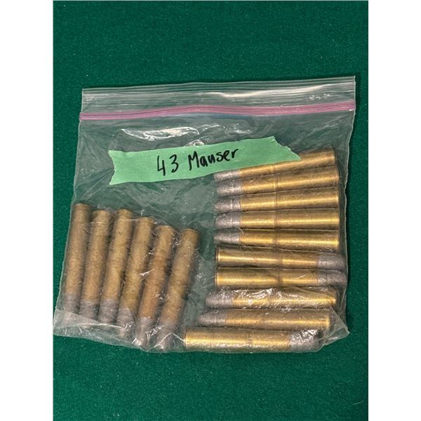 43 Mauser Ammunition