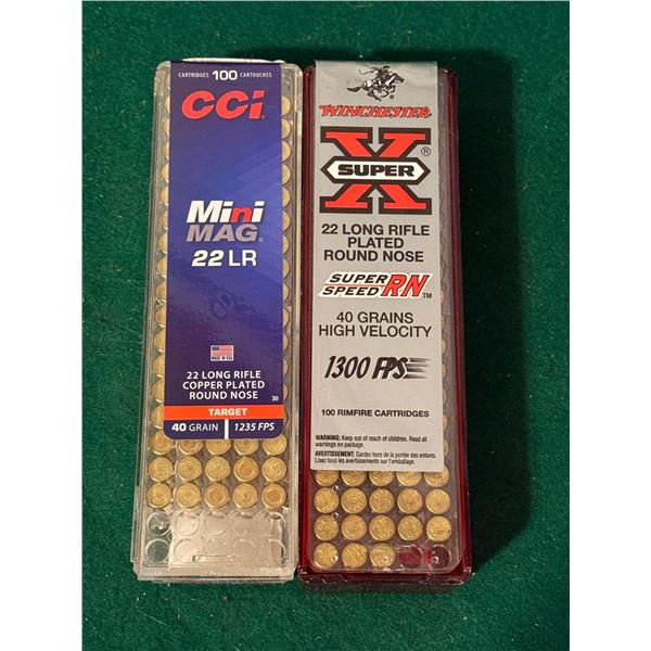 22 Long Rifle Ammunition