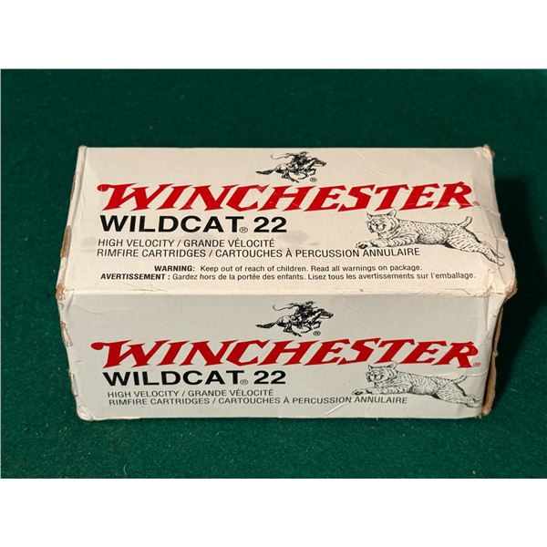 22 Long Rifle Winchester Wildcat 22 - 6 boxes