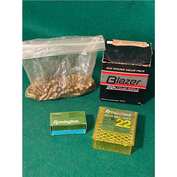 22 Mixed Ammunition Lot