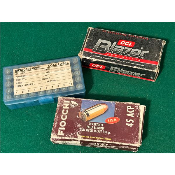 45 ACP/Auto Reloaded Cartridges
