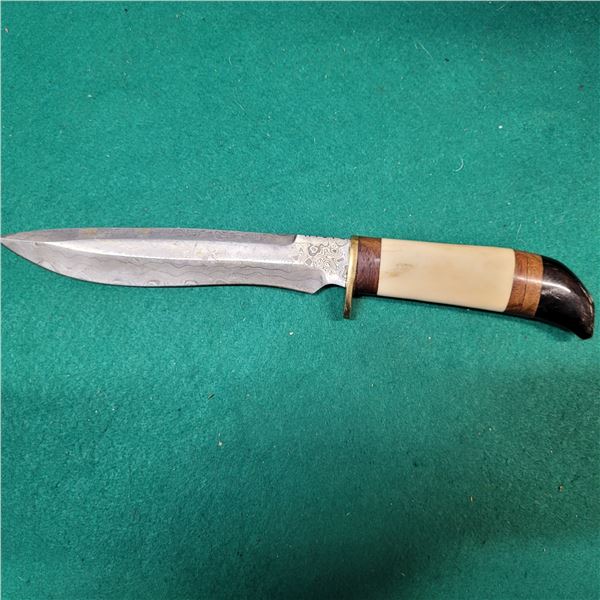 Damascus Knife Unknown Maker