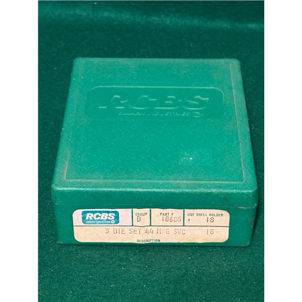 44 Mag SWC RCBS 3 Die Set