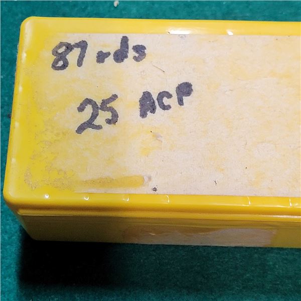 .25 ACP Ammo 87 Rounds
