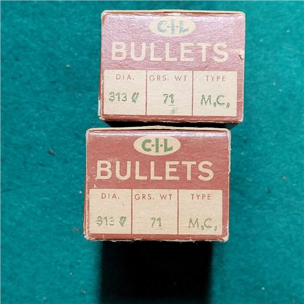 .312 Diameter 71gr CIL Bullets