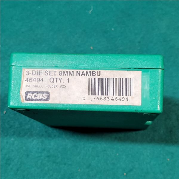 RCBS  8mm Nambu Reloading Dies & Forester Trimmer Parts