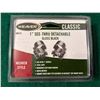 Image 1 : 1" See-Thru Detachable Weaver-Style Classic Scope Rings
