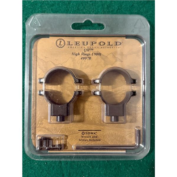 Leupold QR High Rings (.900)