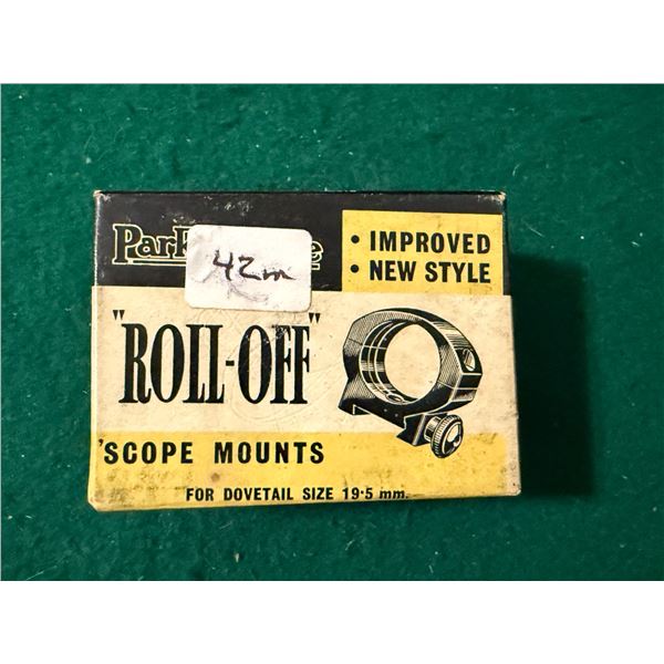 Parker Hale "Roll Off" Scope Mounts RALS 3