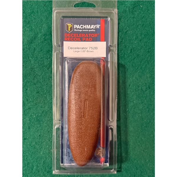 Decelerator 752B Recoil Pad - Large 1" Brown