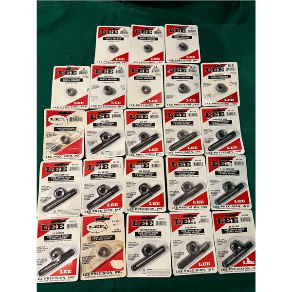 Lee Precision Gauge & Shell Holder Large Lot